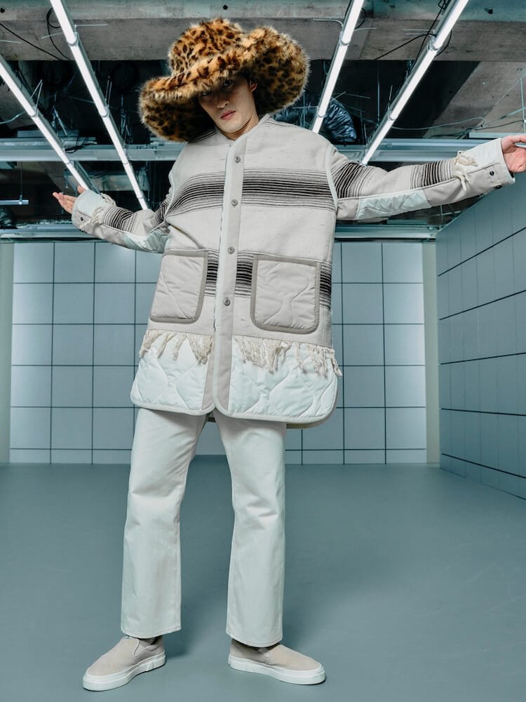 JUNYA WATANABE 22AW ジャミロクワイ サラぺ モッズコート JUNYA WATANABE MAN ジュンヤワタナベマン 2022AW メキシカン